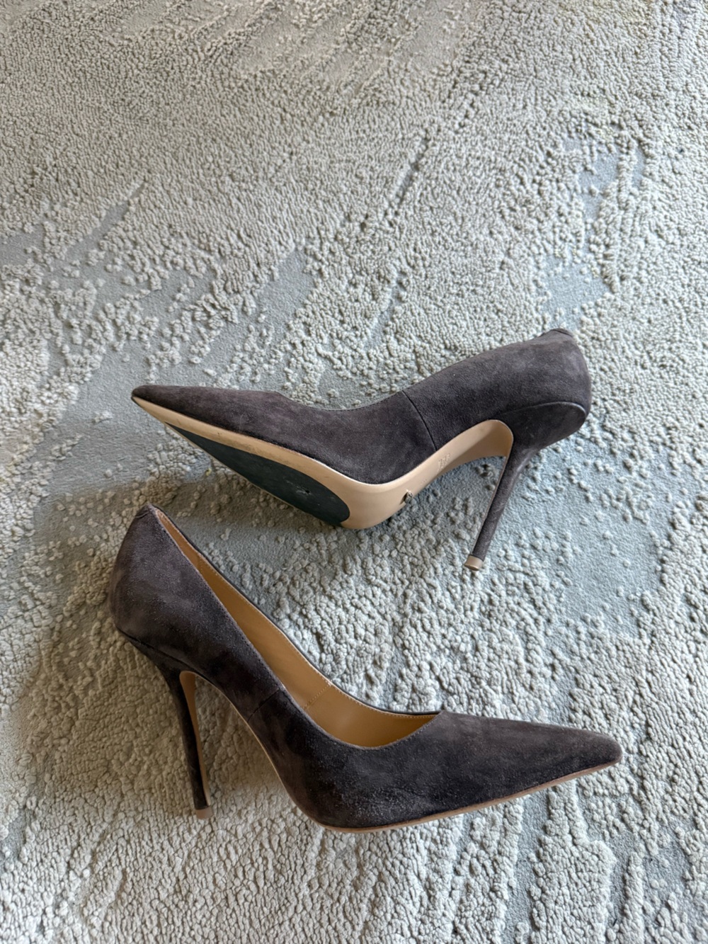 Tony Bianco Pointed Toe Suede leather Pumps heels chocolate Brown 9 - Picture 2 of 11
